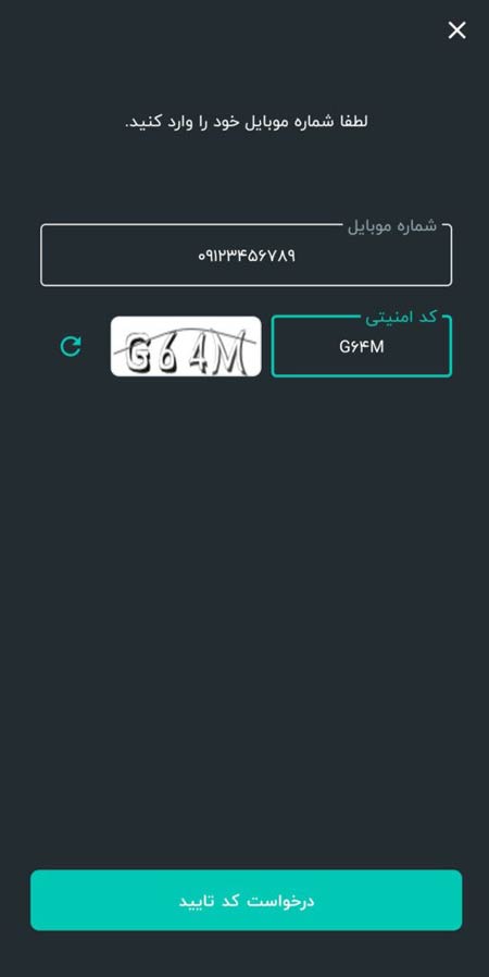 درج شماره موبایل برای احراز هویت سجام